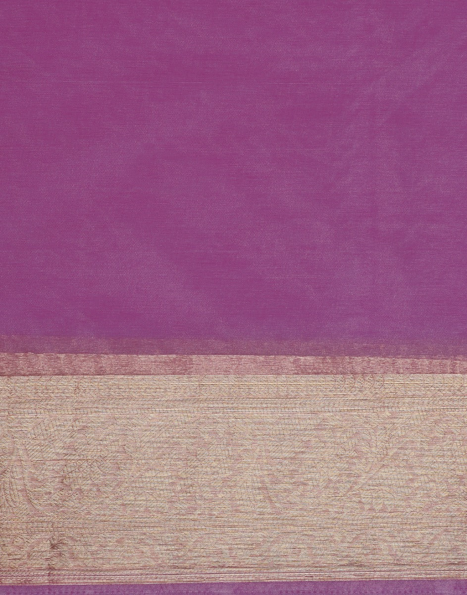 Light Purple Organza Saree | Sudathi