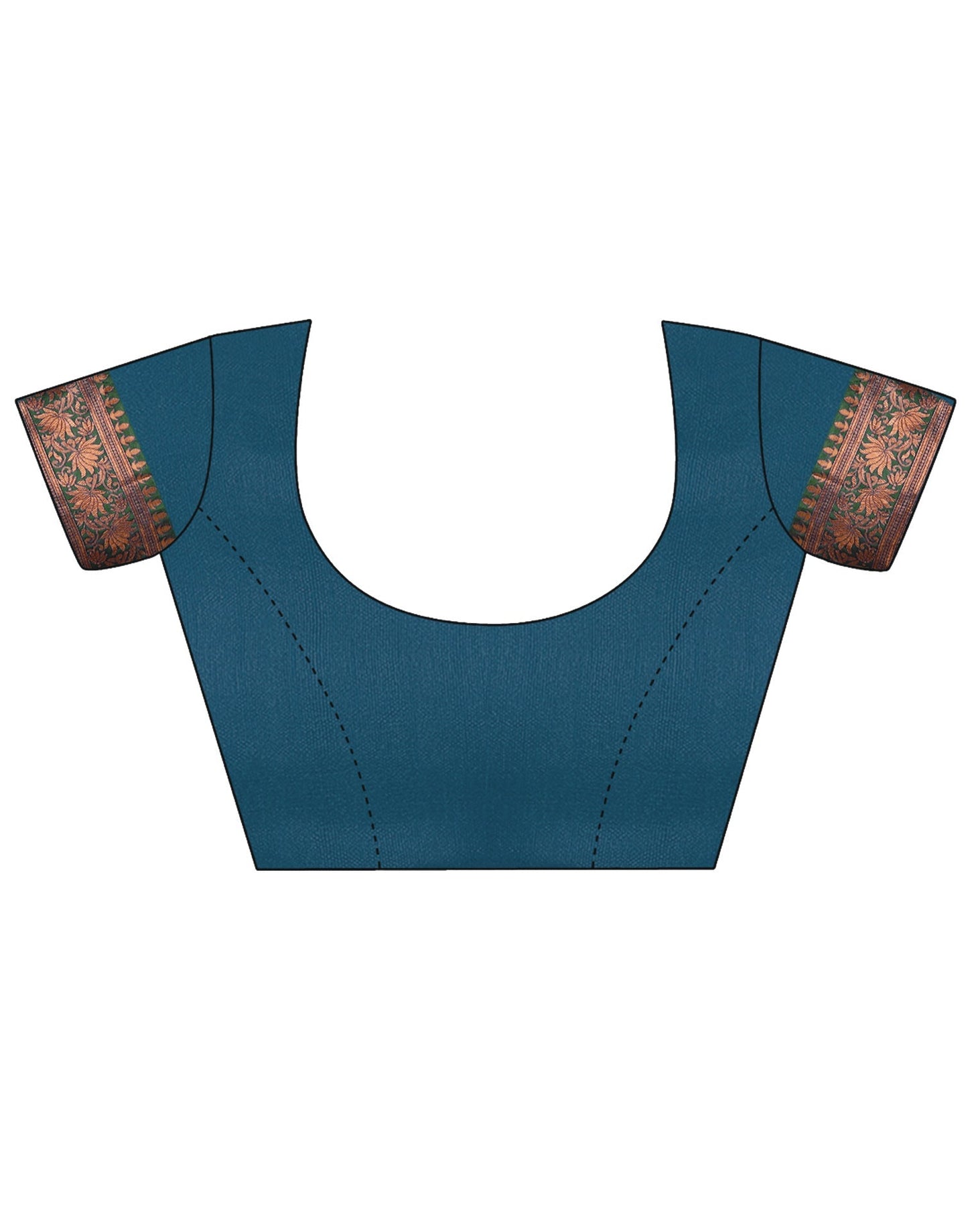 Blue Banarasi Silk Saree | Sudathi