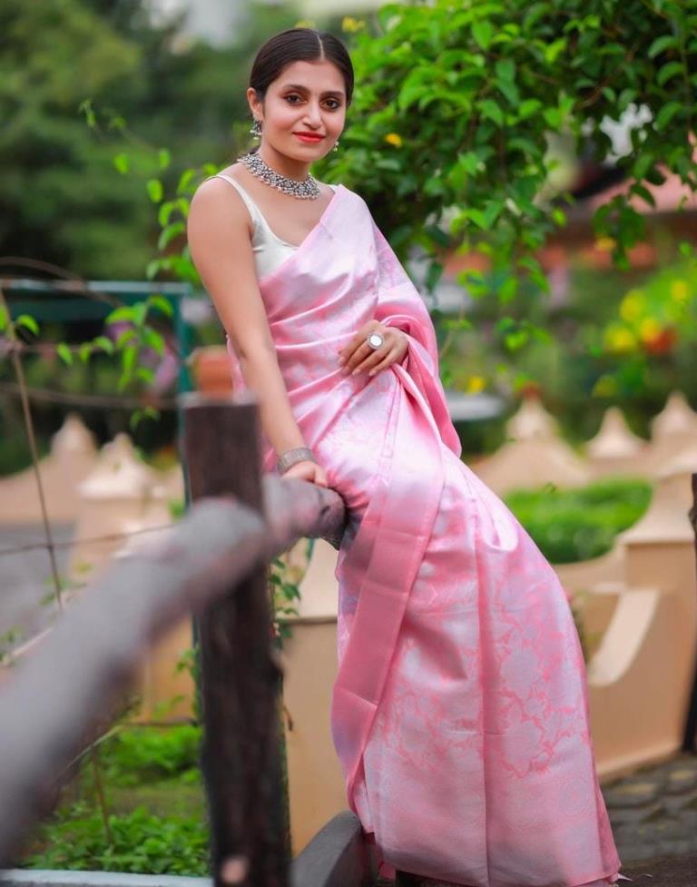 Pink Silk Saree | Sudathi