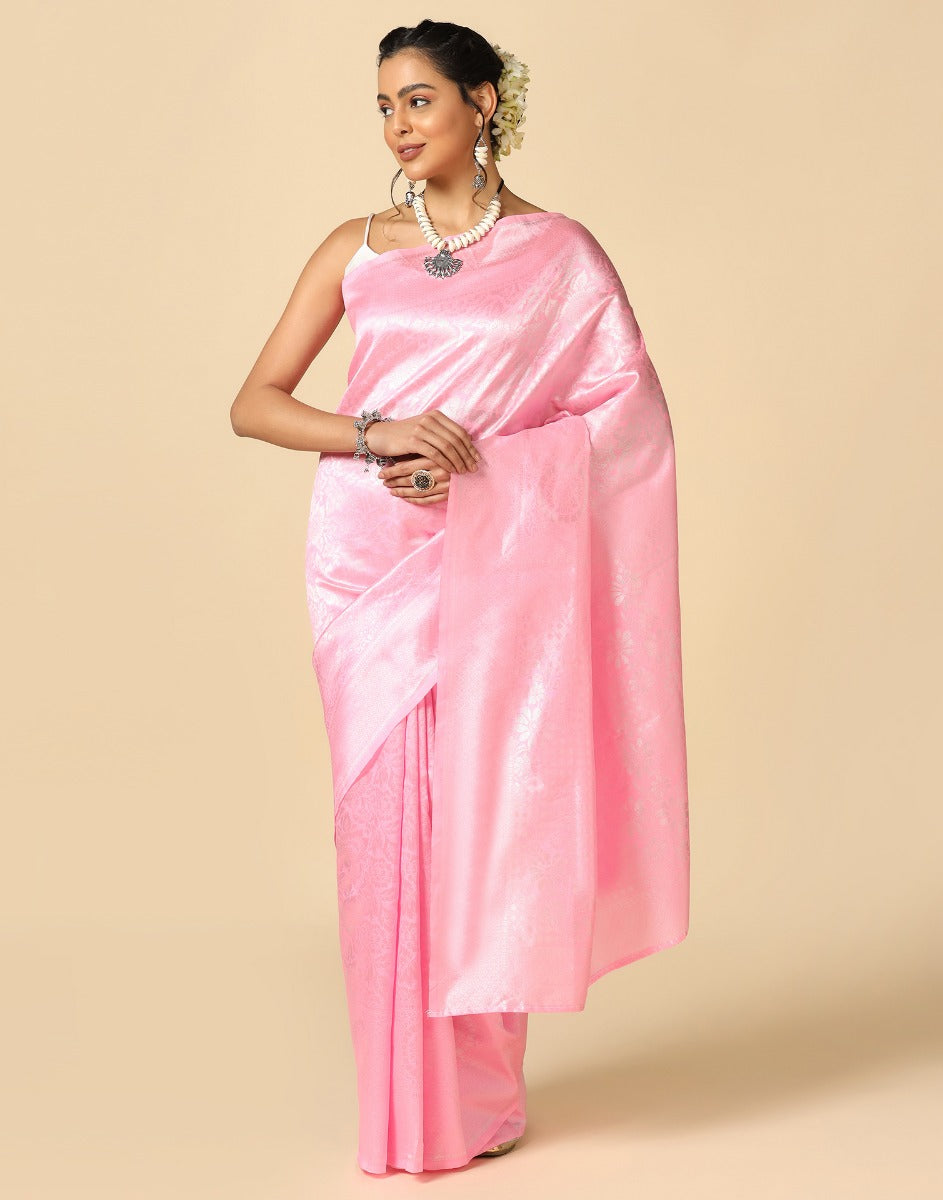 Pink Silk Saree | Sudathi