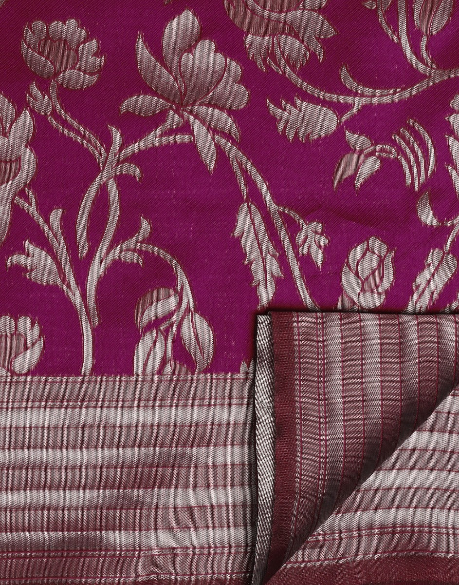 Wine Silk Saree | Sudathi