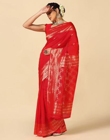 Red Silk Saree | Sudathi
