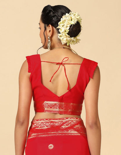 Red Silk Saree | Sudathi