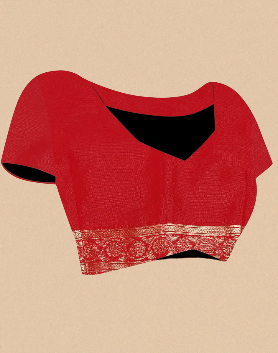 Red Silk Saree | Sudathi