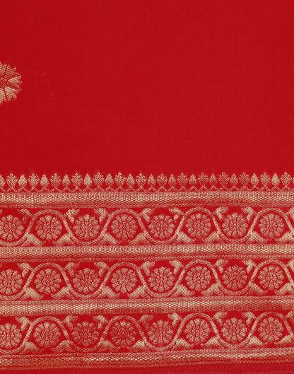 Red Silk Saree | Sudathi