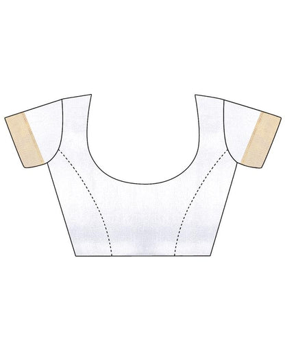 Off White Silk Saree | Sudathi