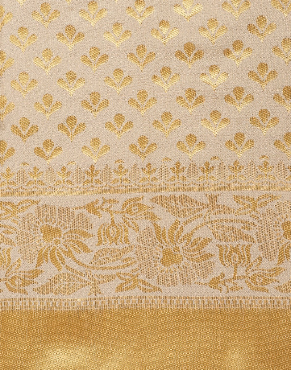 Off White Silk Saree | Sudathi