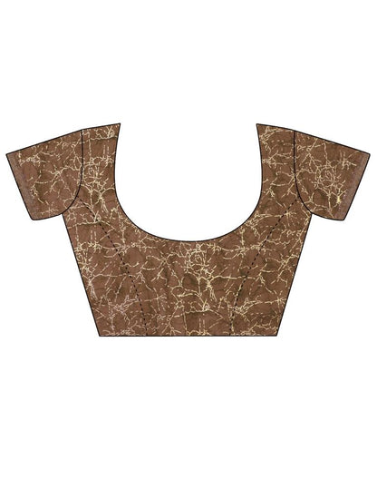 Cream  Georgette Saree | Leemboodi