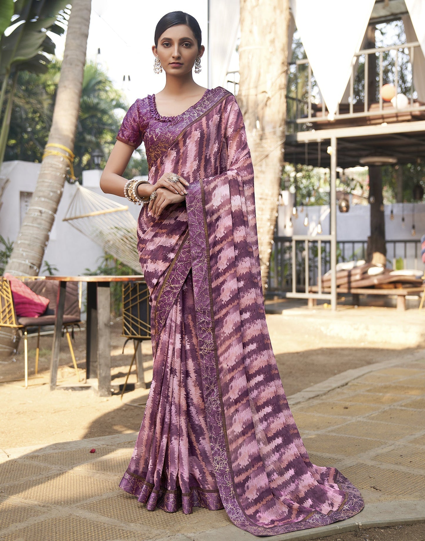 Multi Georgette Saree | Leemboodi