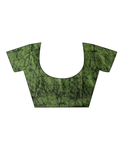 Green Georgette Saree | Leemboodi