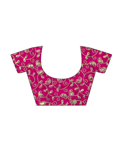 White Georgette Saree | Leemboodi