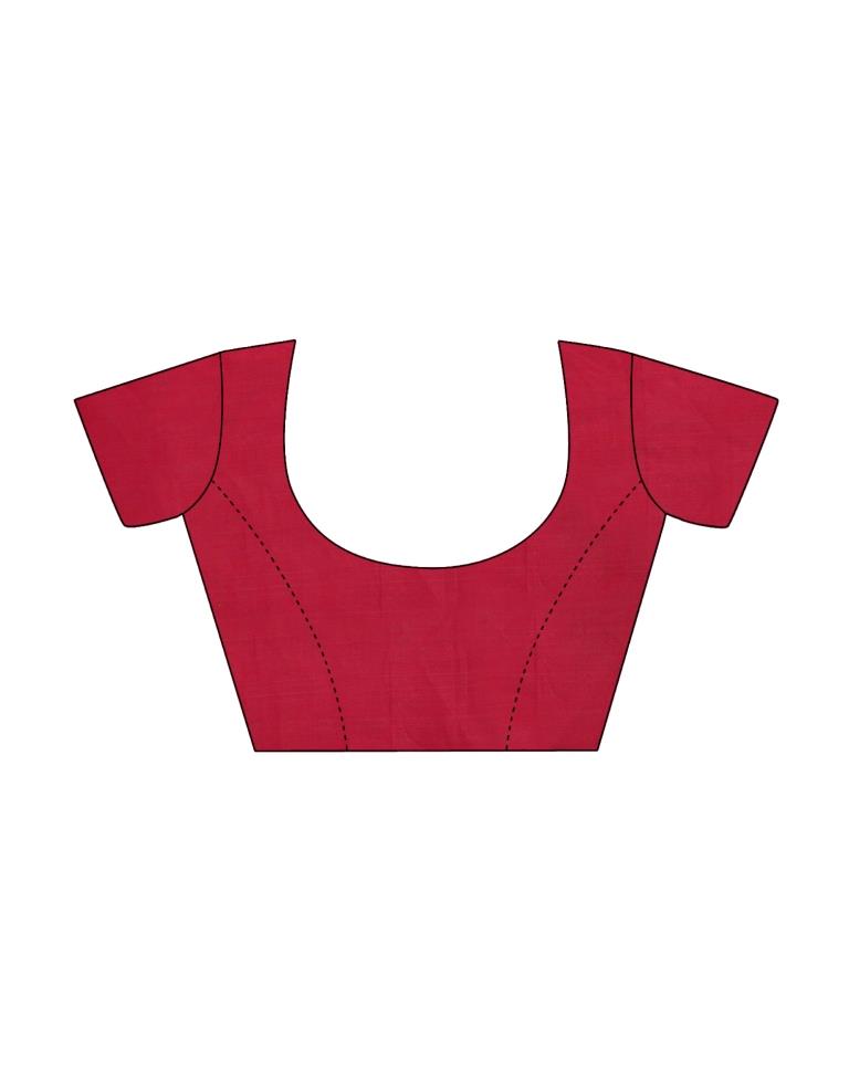 Navy Blue Cotton Saree | Sudathi