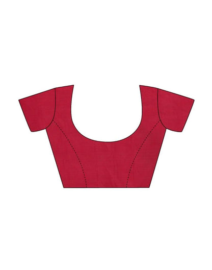 Navy Blue Cotton Saree | Sudathi