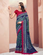 Navy Blue Cotton Saree | Sudathi