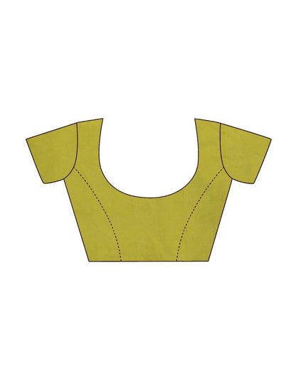 Light Green Cotton Saree | Sudathi