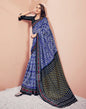 Blue Cotton Saree | Sudathi