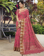 Pink Cotton Saree | Leemboodi