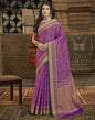 Purple Patola Silk Saree | Leemboodi