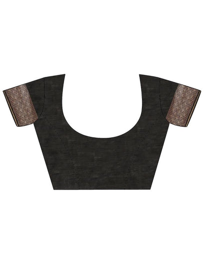 Black Cotton Saree | Leemboodi