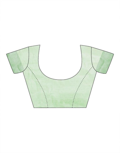 Light Green Printed Saree | Leemboodi