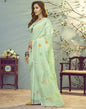 Light Green Printed Saree | Leemboodi