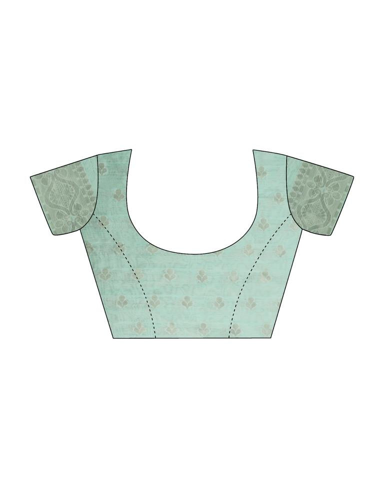 Light Yellow Silk Saree | Leemboodi