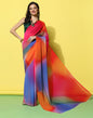 Multicoloured Georgette Saree | Sudathi