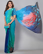 Multicoloured Georgette Saree | Sudathi