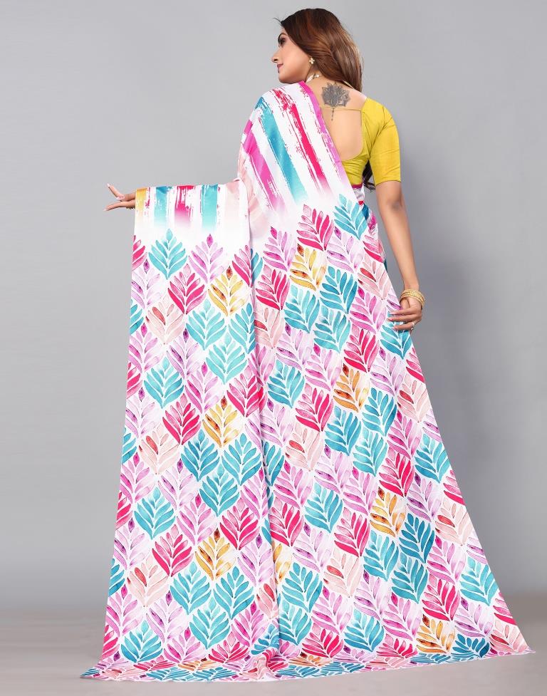 Multicoloured Silk Saree | Sudathi