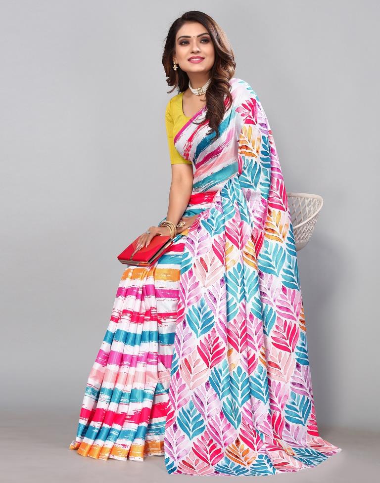 Multicoloured Silk Saree | Sudathi