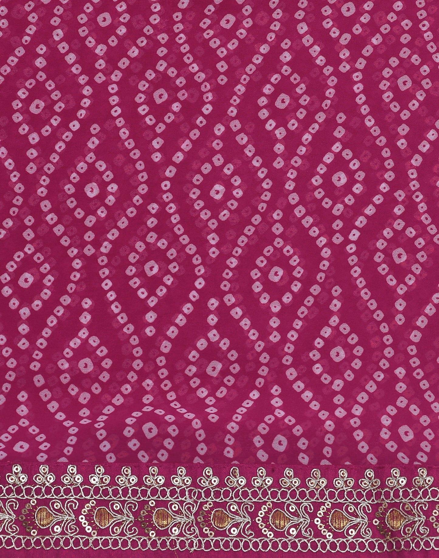 Pink Georgette Saree | Leemboodi