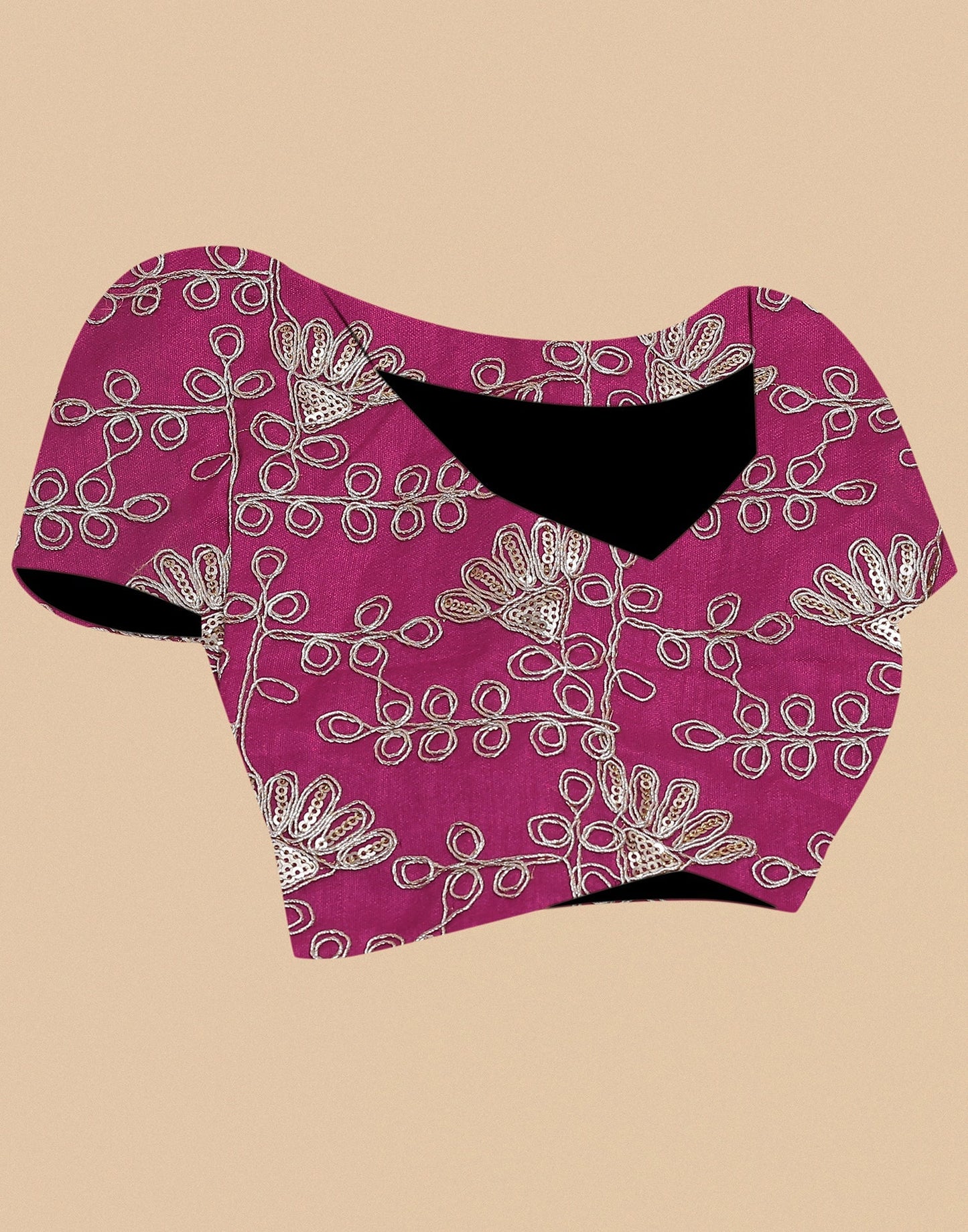 Pink Georgette Saree | Leemboodi