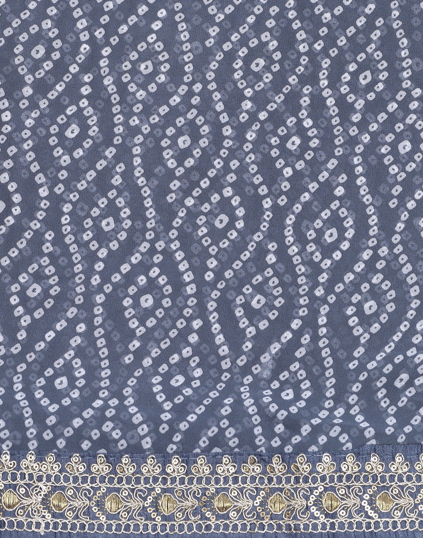 Grey Georgette Saree | Leemboodi