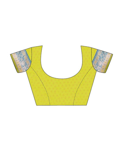 Pear Green Silk Saree | Leemboodi