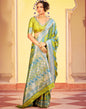 Pear Green Silk Saree | Leemboodi