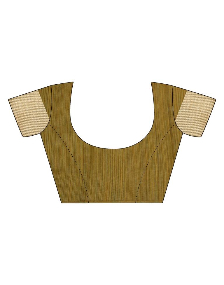 Mustard Yellow Cotton Saree | Sudathi