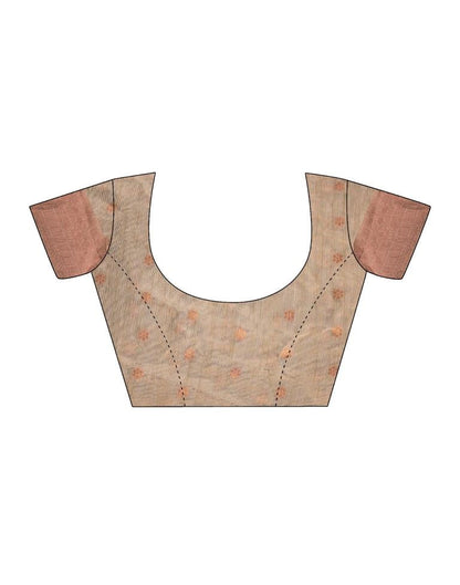 Light Brown Silk Saree | Leemboodi