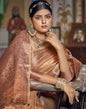 Light Brown Silk Saree | Leemboodi