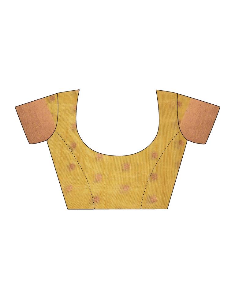 Yellow Silk Saree | Leemboodi