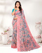 Light Pink Georgette Saree | Leemboodi