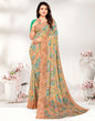 Light Brown Georgette Saree | Leemboodi