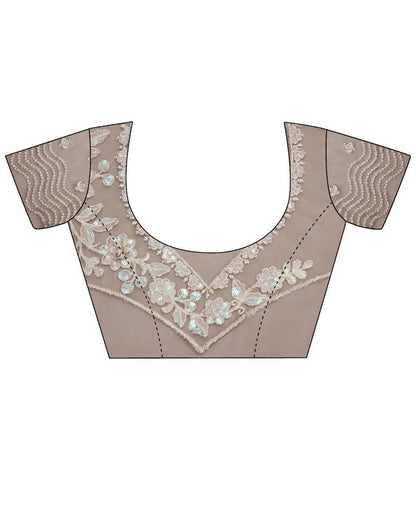 Brown Silk Saree | Leemboodi