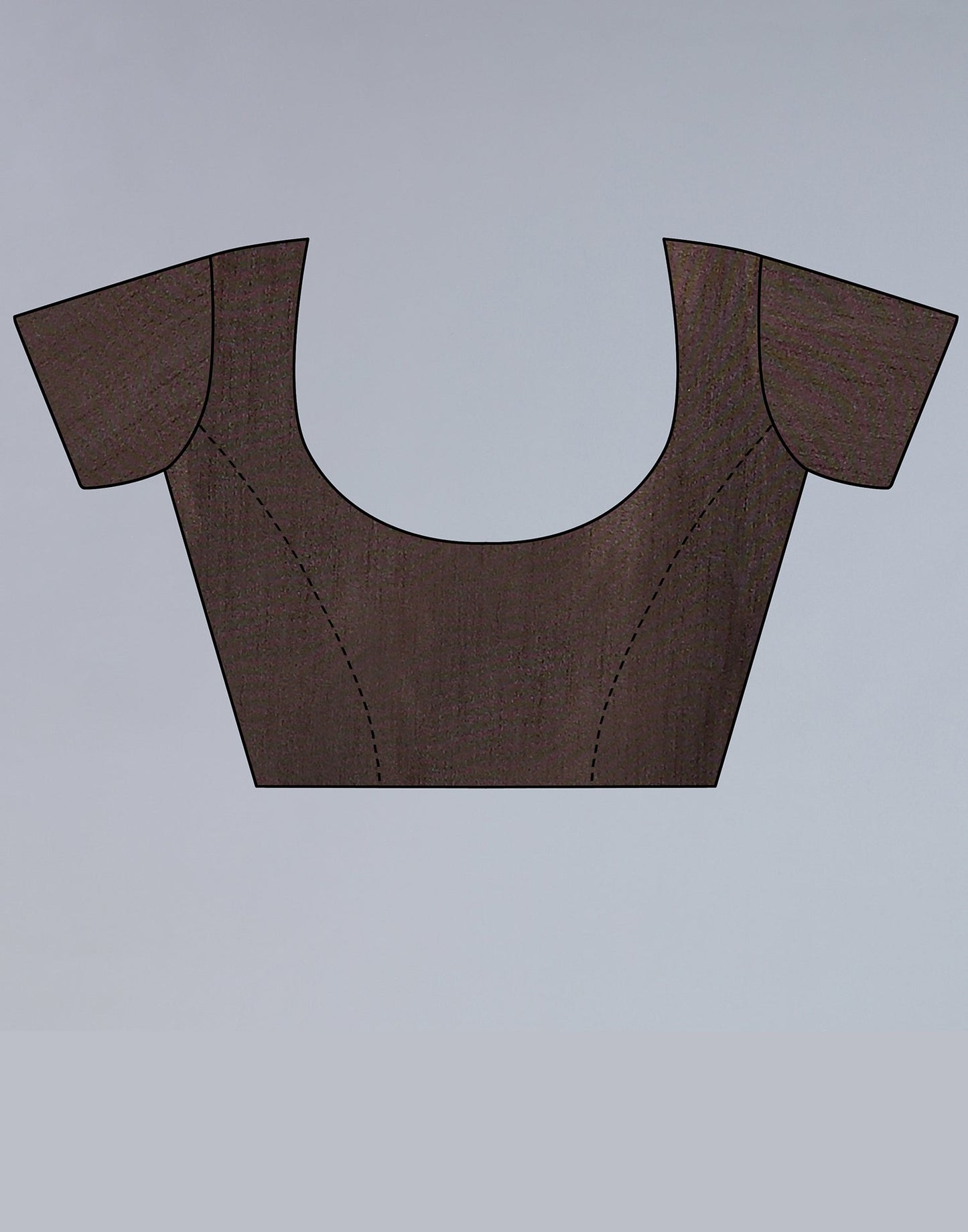 Light Brown Georgette Floral Printed Saree