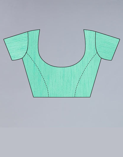 Sea Green Georgette Saree | Sudathi