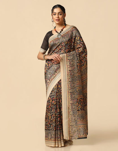 Black Silk Saree | Sudathi