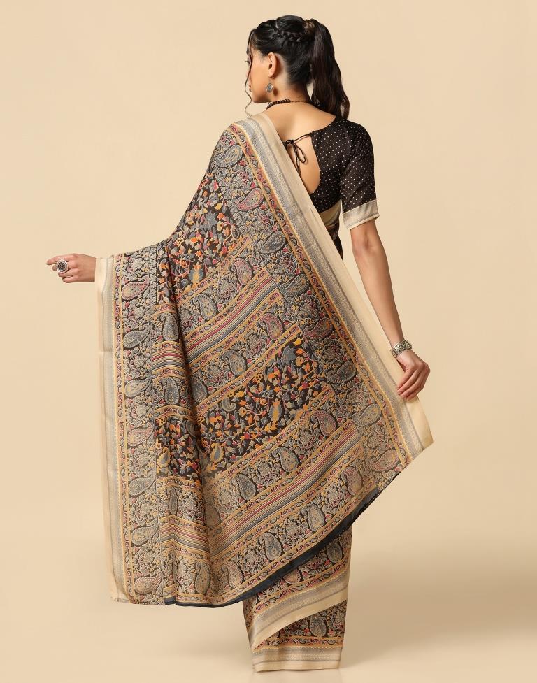 Black Silk Saree | Sudathi