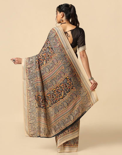 Black Silk Saree | Sudathi