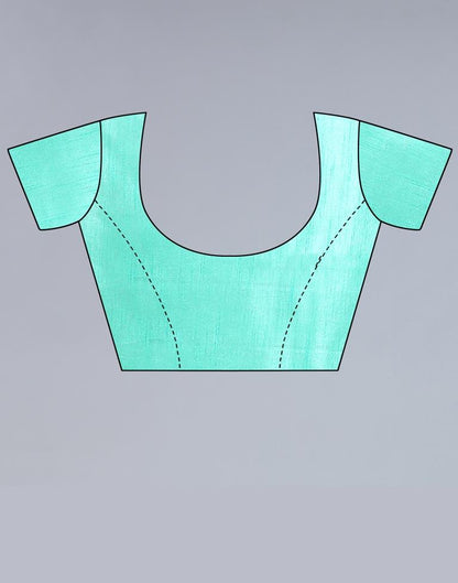 Sea Green Silk Saree | Sudathi