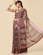 Brown Cotton Saree | Leemboodi