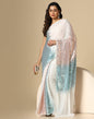White Georgette Saree | Leemboodi